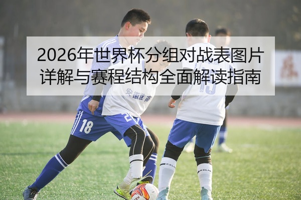 2026年世界杯分组对战表图片详解与赛程结构全面解读指南